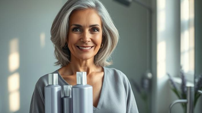 10 melhores shampoos para cabelos grisalhos com brilho e neutralização